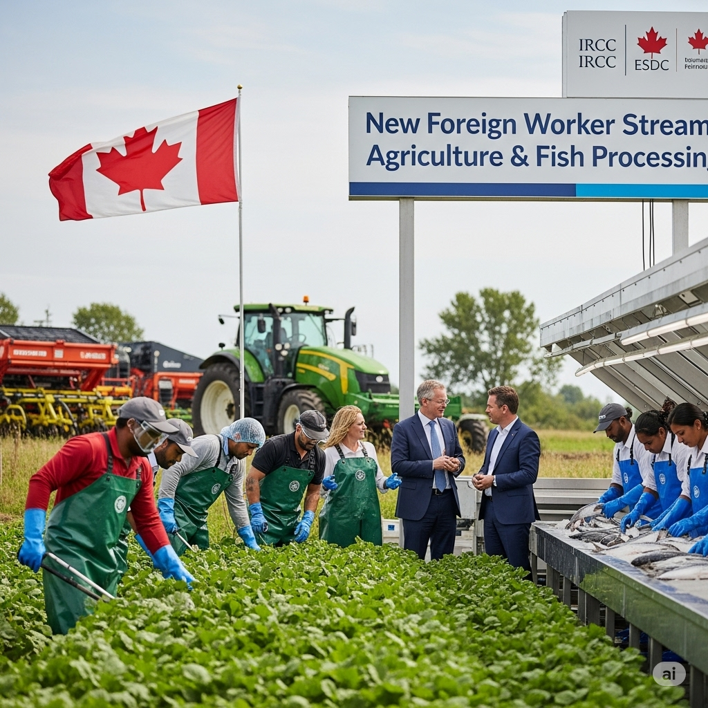 IRCC unveils new foreign worker stream for agriculture and fish processing sectors to address labour shortages