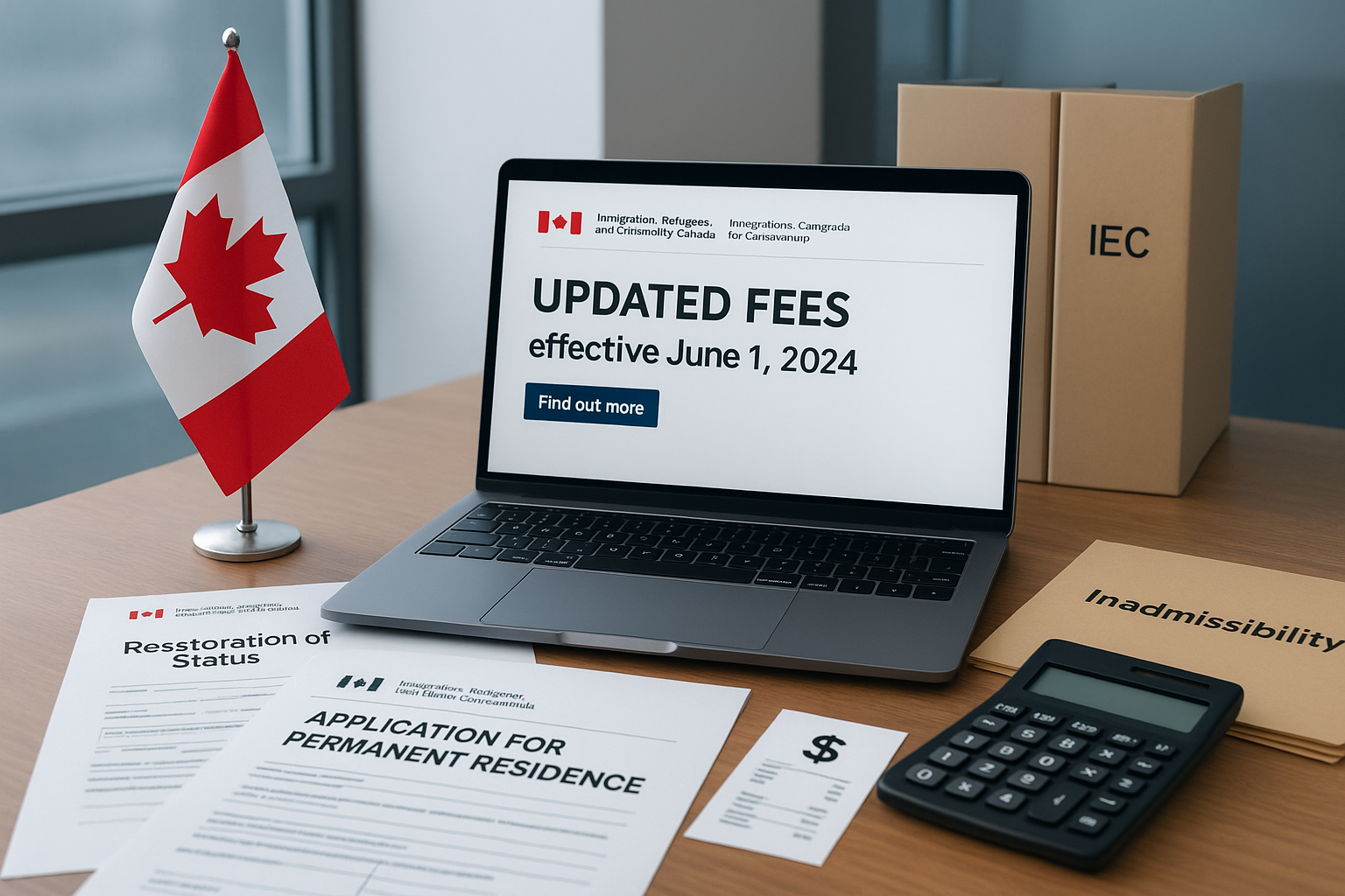 IRCC implemented new fees for restoration, IEC and inadmissibility services, effective December 1, 2025